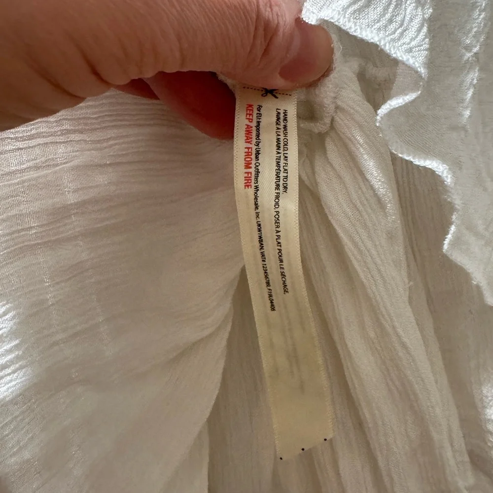 Free People Adella White Lace Tank Top - Picture 10 of 10